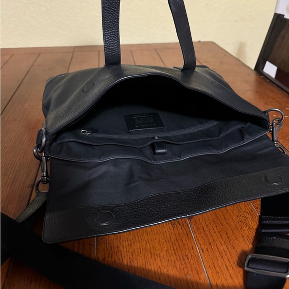 Black coach tote bag - Picture 3 of 6